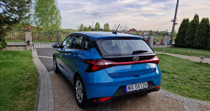 Hyundai i20 cena 61900 przebieg: 44000, rok produkcji 2022 z Żukowo małe 172